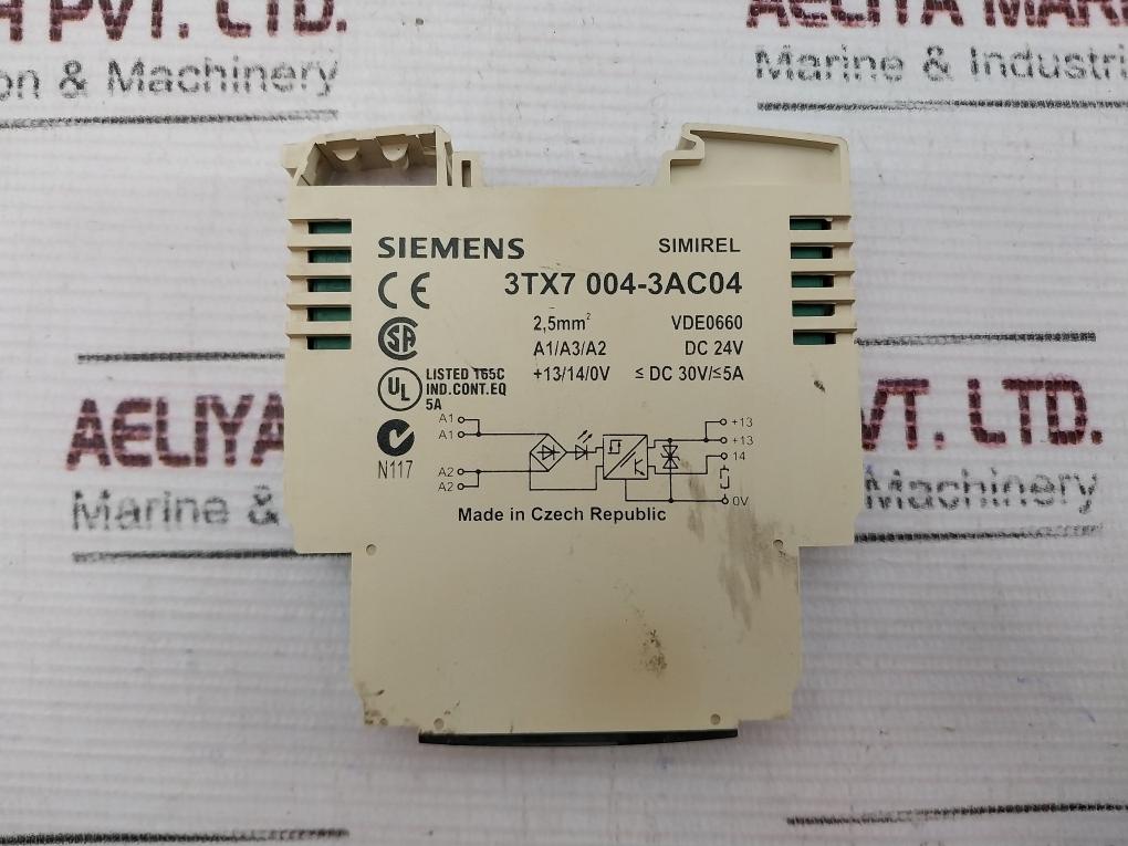 Siemens 3Tx7 004-3Ac04 Output Interface Relay