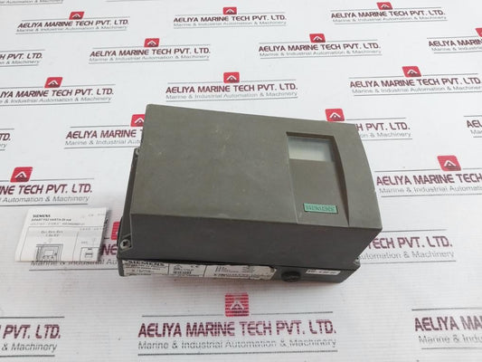 Siemens 6Dr5110-0Nn00-0Aa0 Sipart Ps2 I/P Positioner Hart/4-20Ma